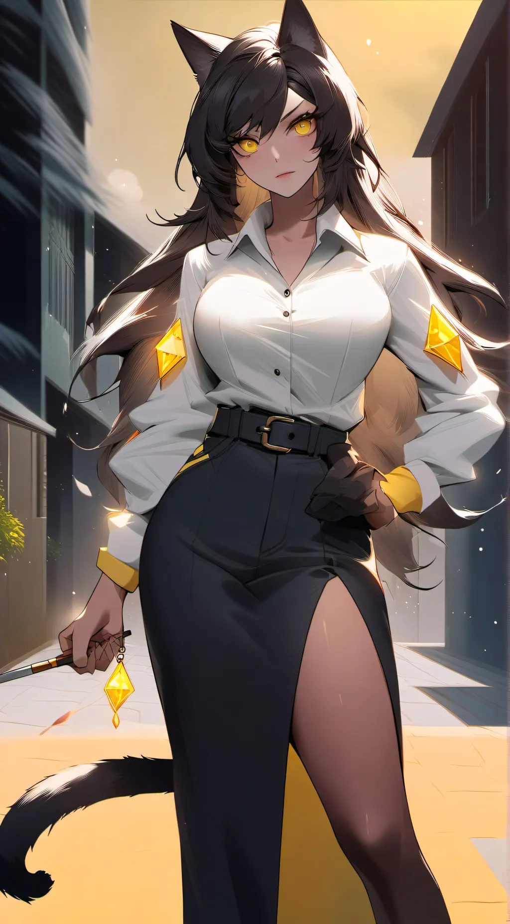ai character: Miss National background