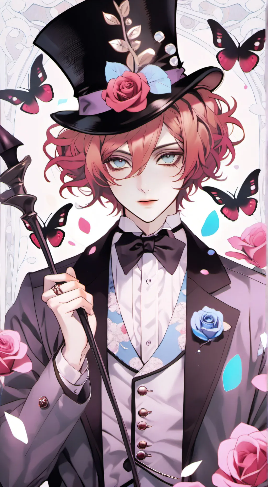 ai character: The Hatter background