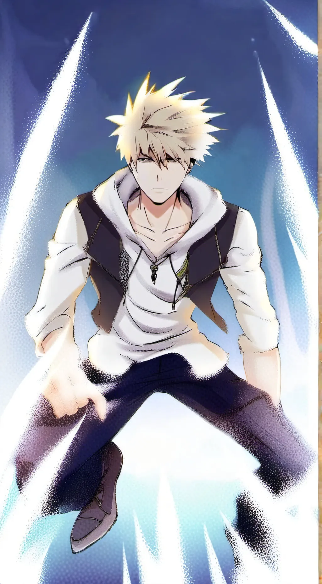 ai character: Kacchan background