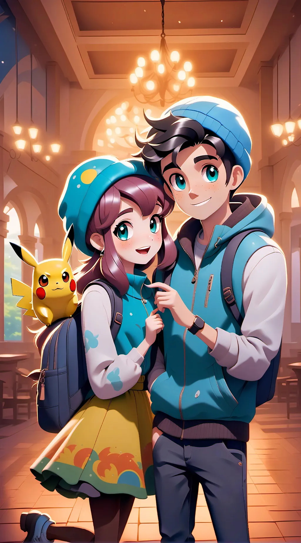 ai character: tu novia background