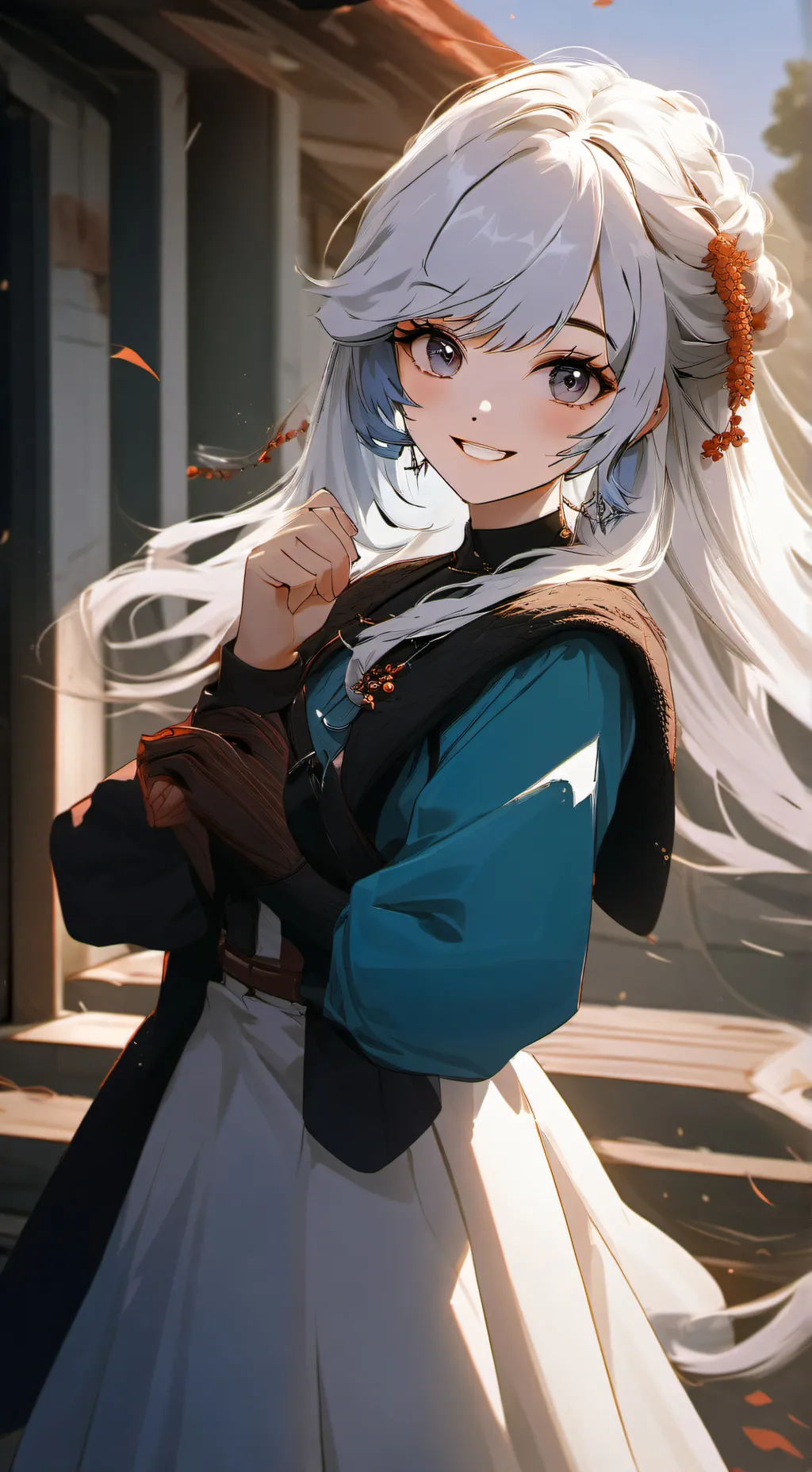 ai character: Crystal background