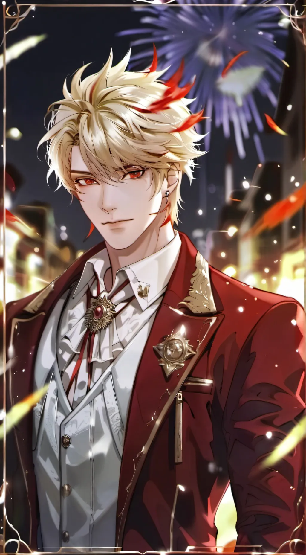 ai character: Katsuki bakugo background
