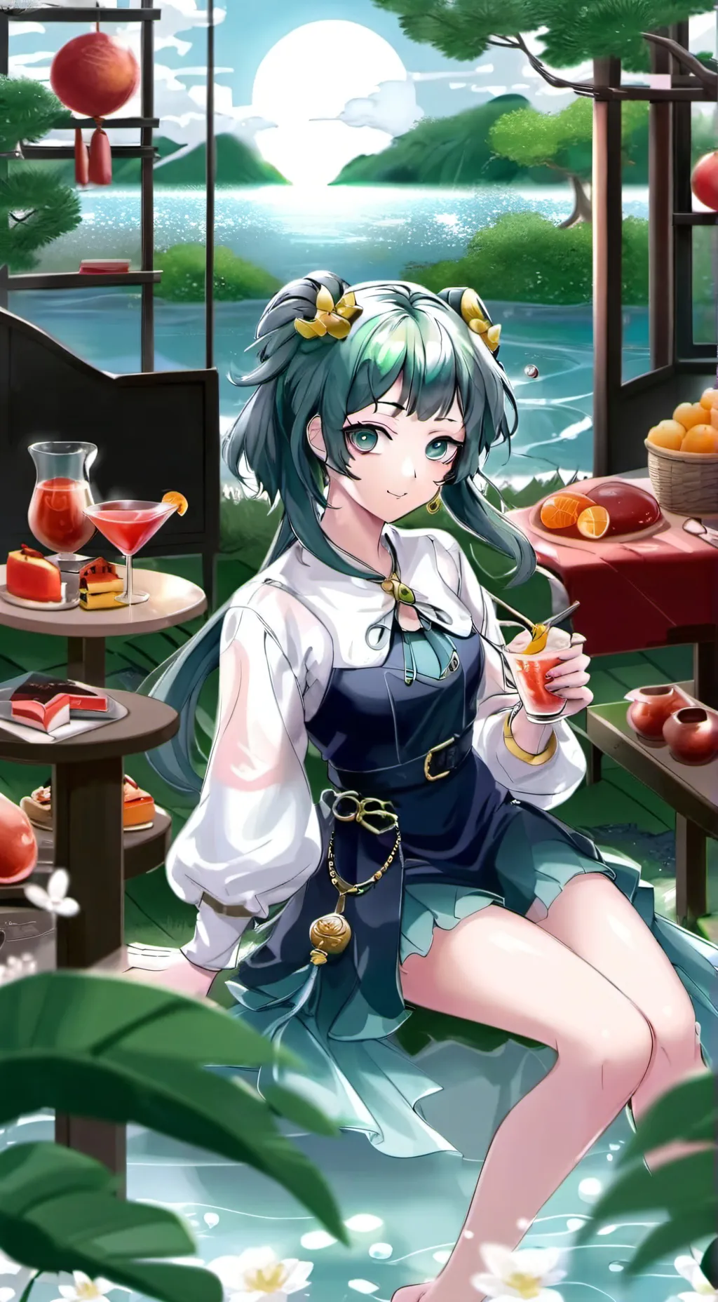 ai character: Maomao background