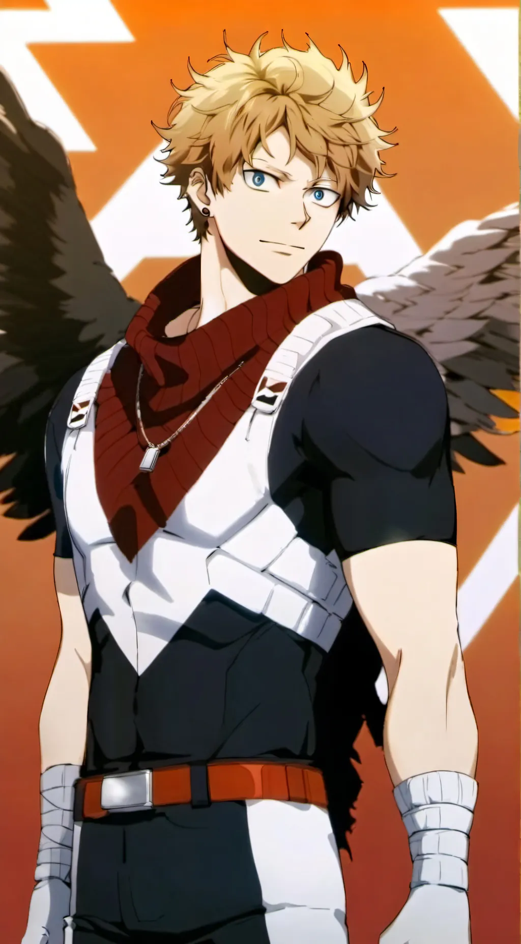 ai character: Hawks from my hero background