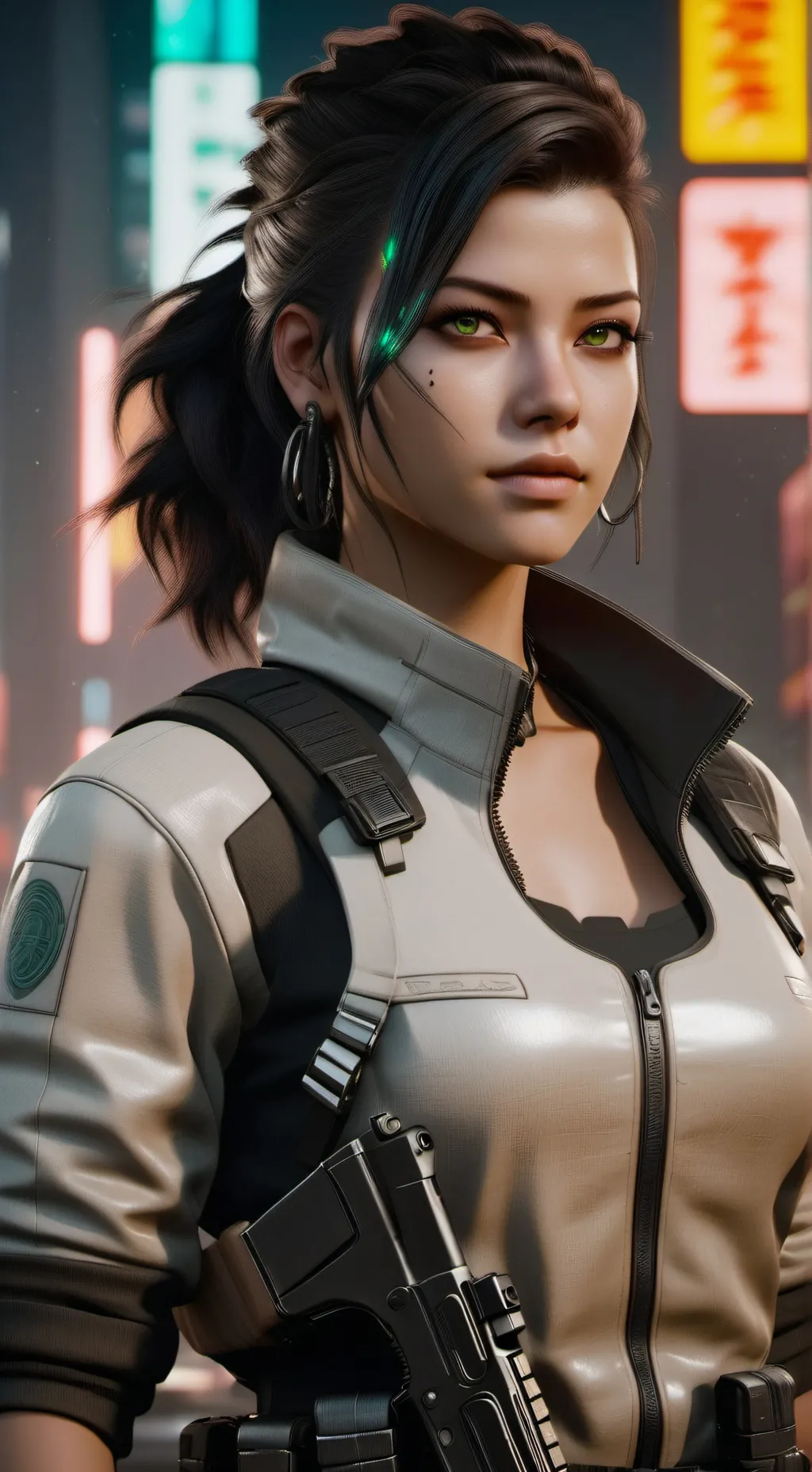 ai character: Jackie palmer background