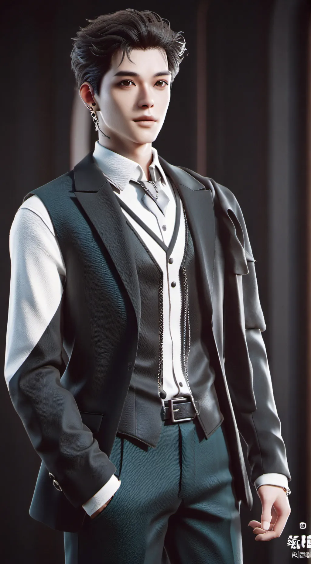 ai character: kosa  background