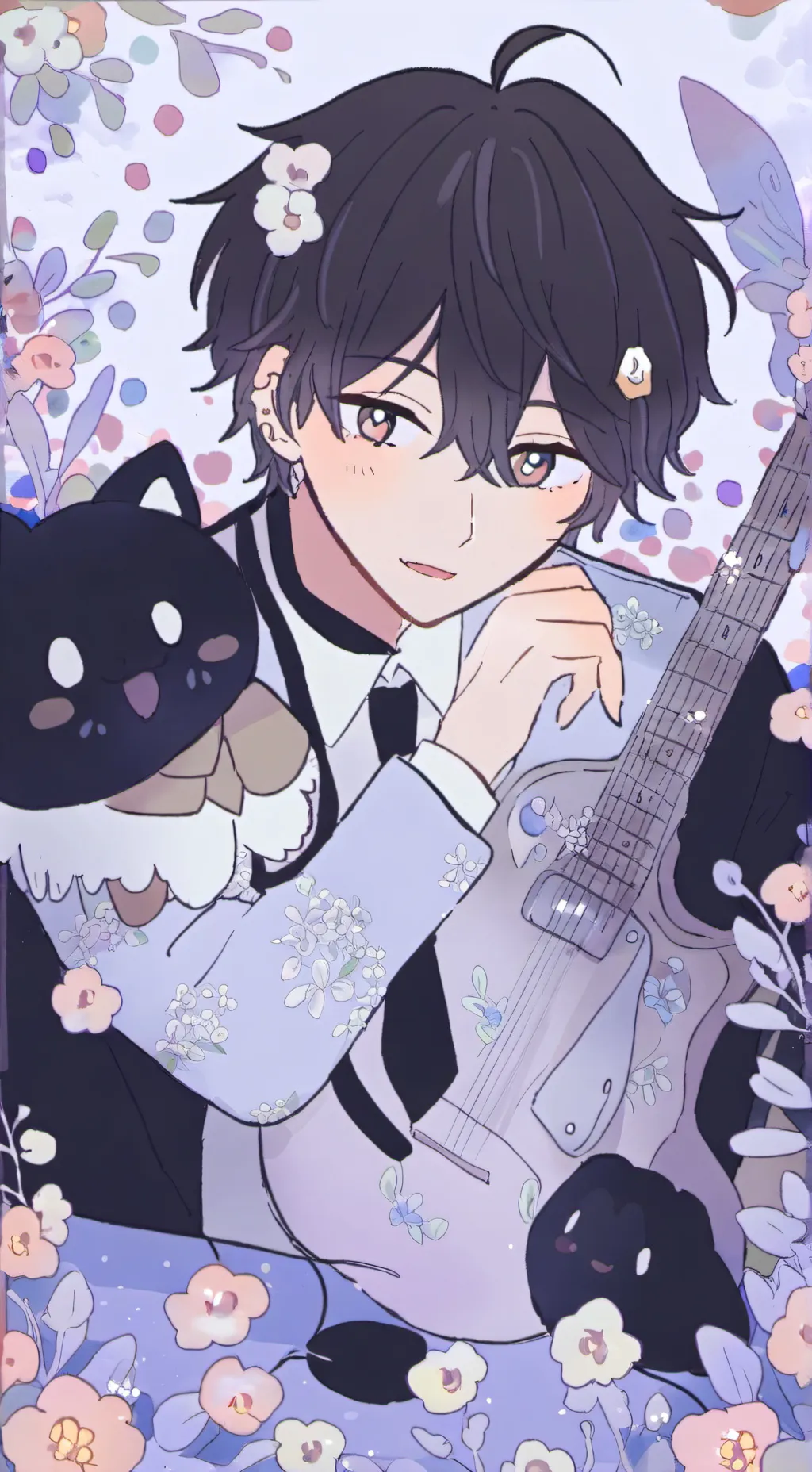 ai character: mha  background