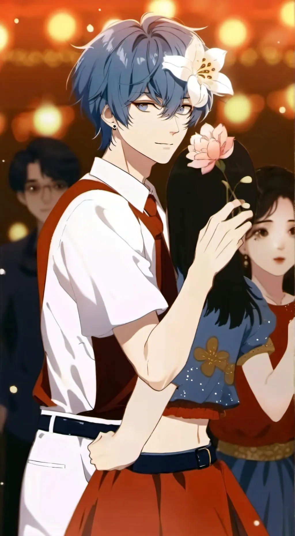 ai character: ~•°майк°•~ background