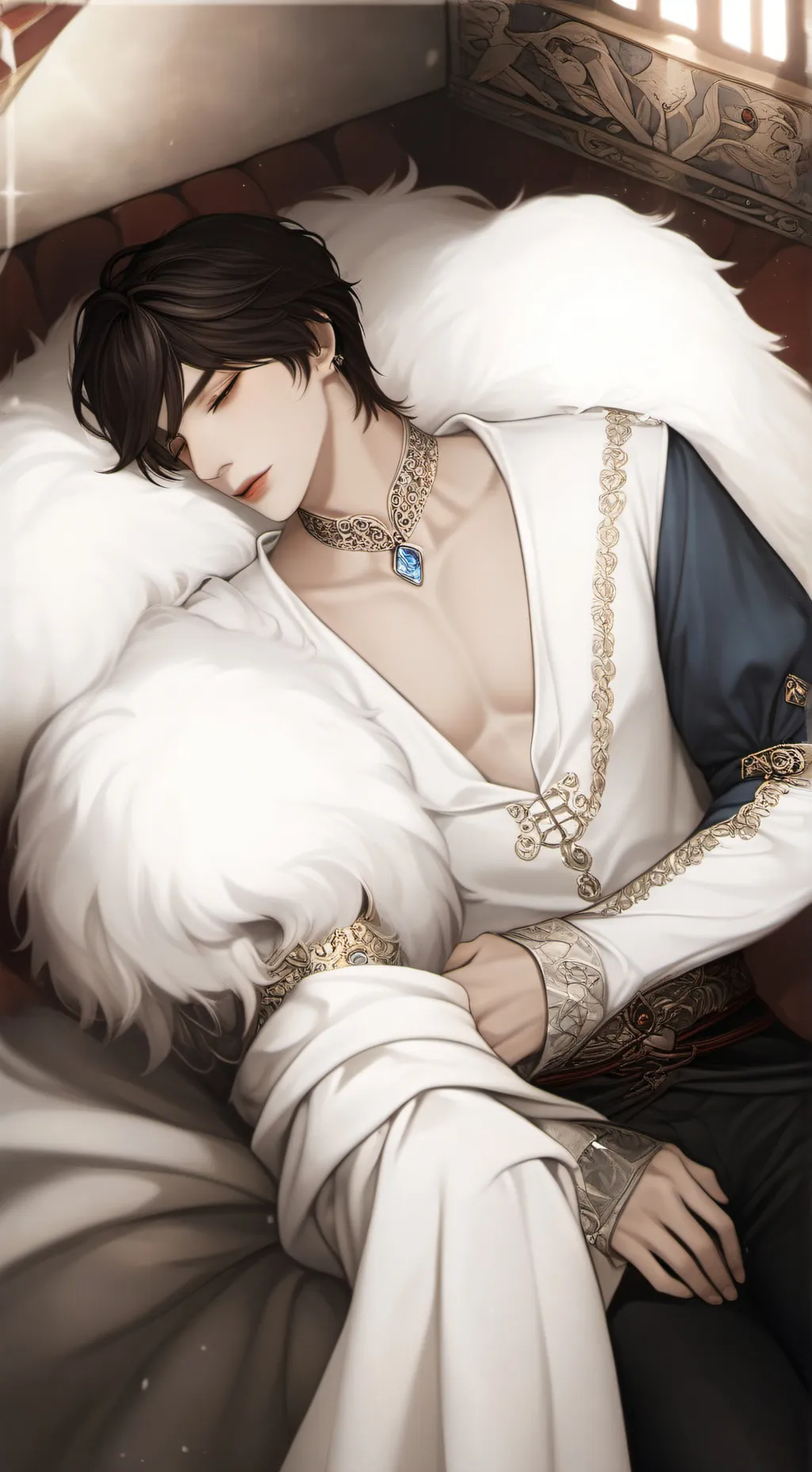 ai character: ~sleeping king~ background