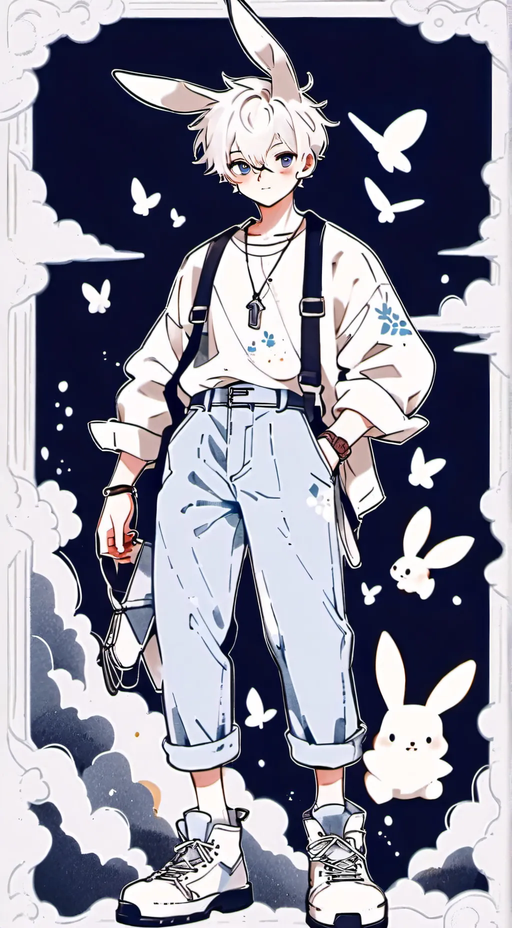 ai character: Jack!!  background