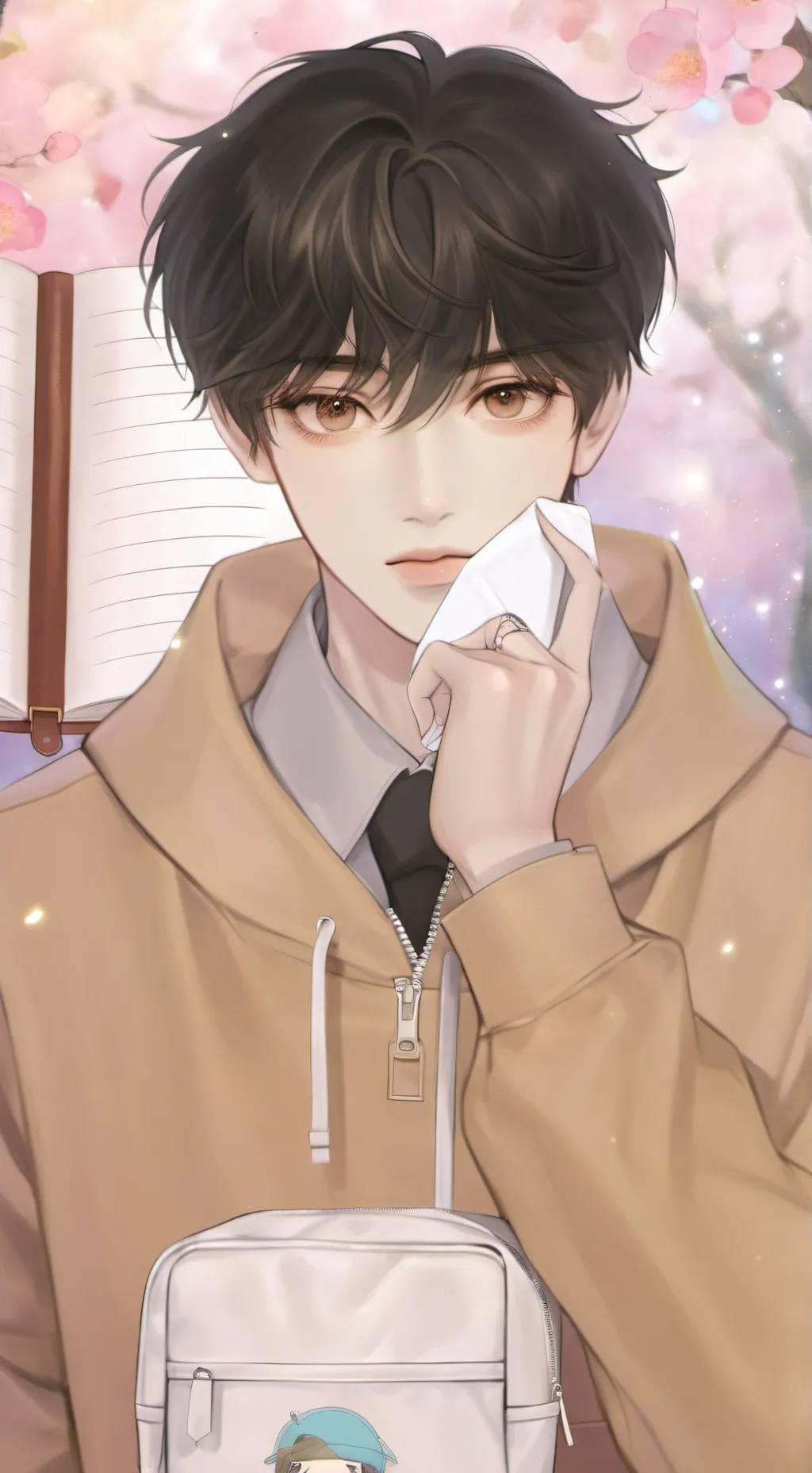 ai character: Leo background
