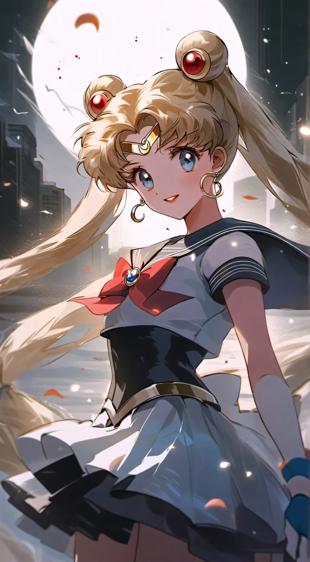 ai character: Sailor Moon🇧🇷 background