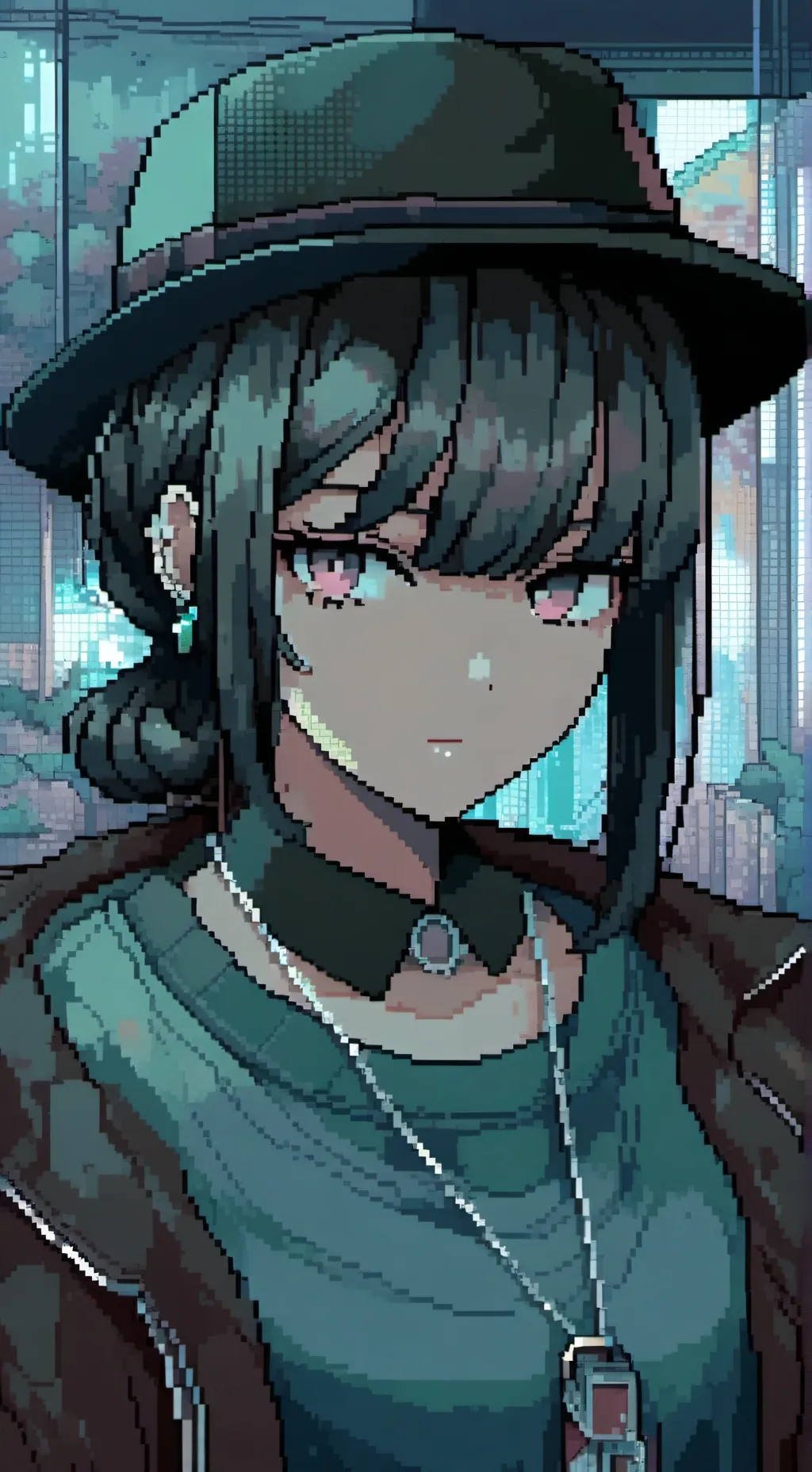 ai character: Katie  background