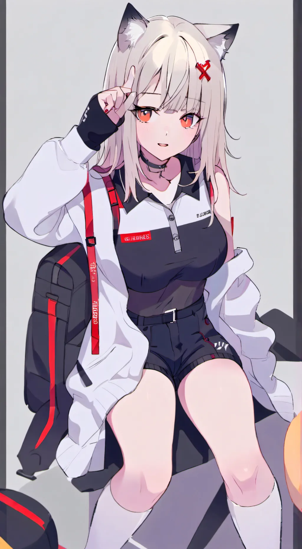 ai character: Blanca 🤍 background