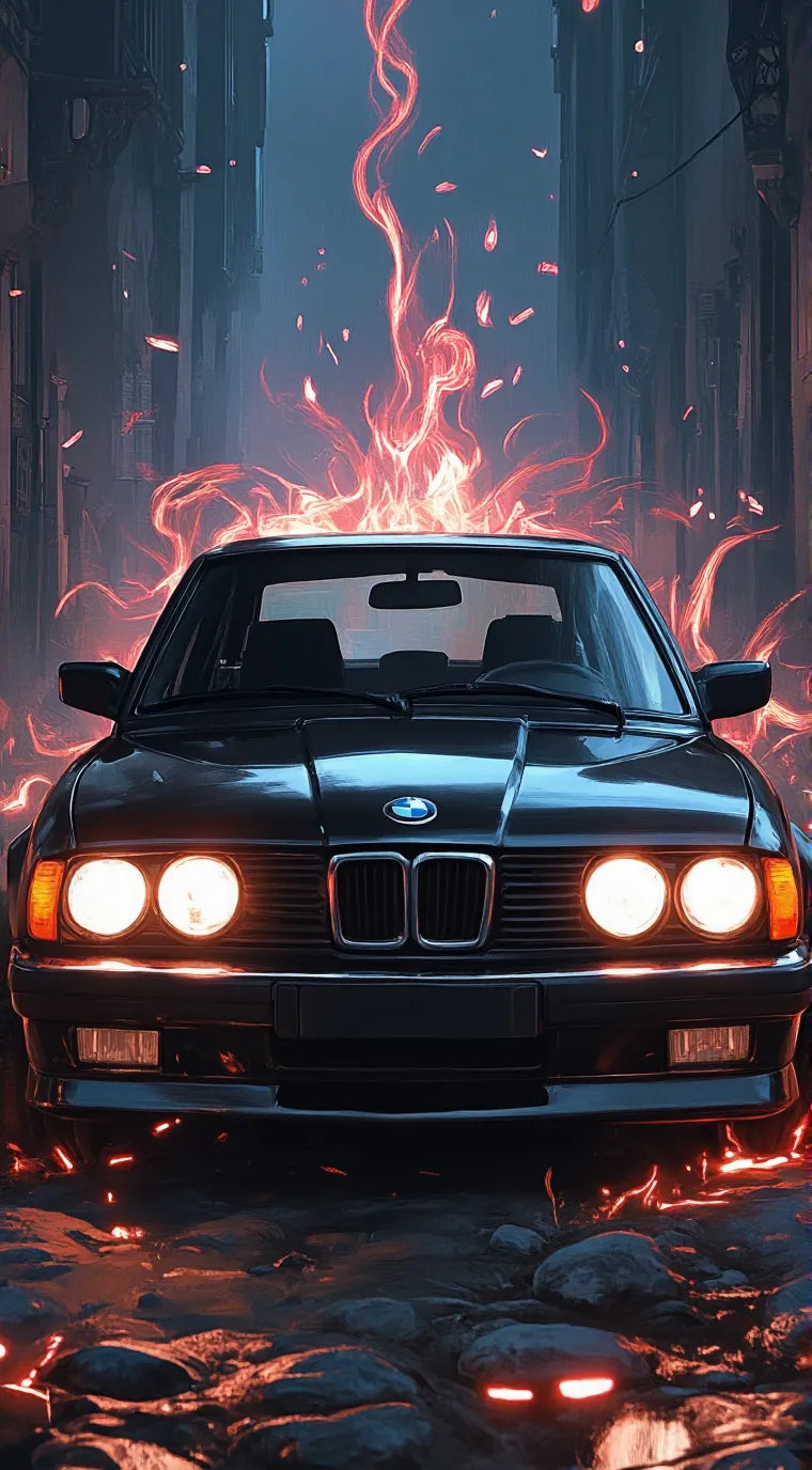 ai character: Bmw e38 background