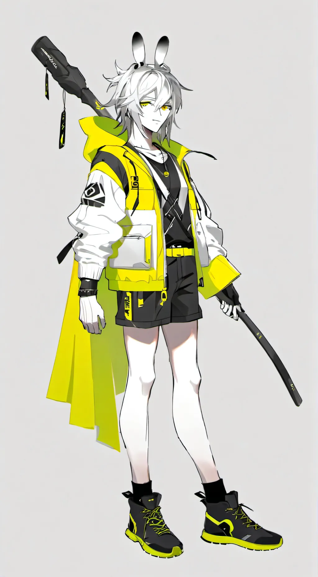 ai character: titan tv man  background