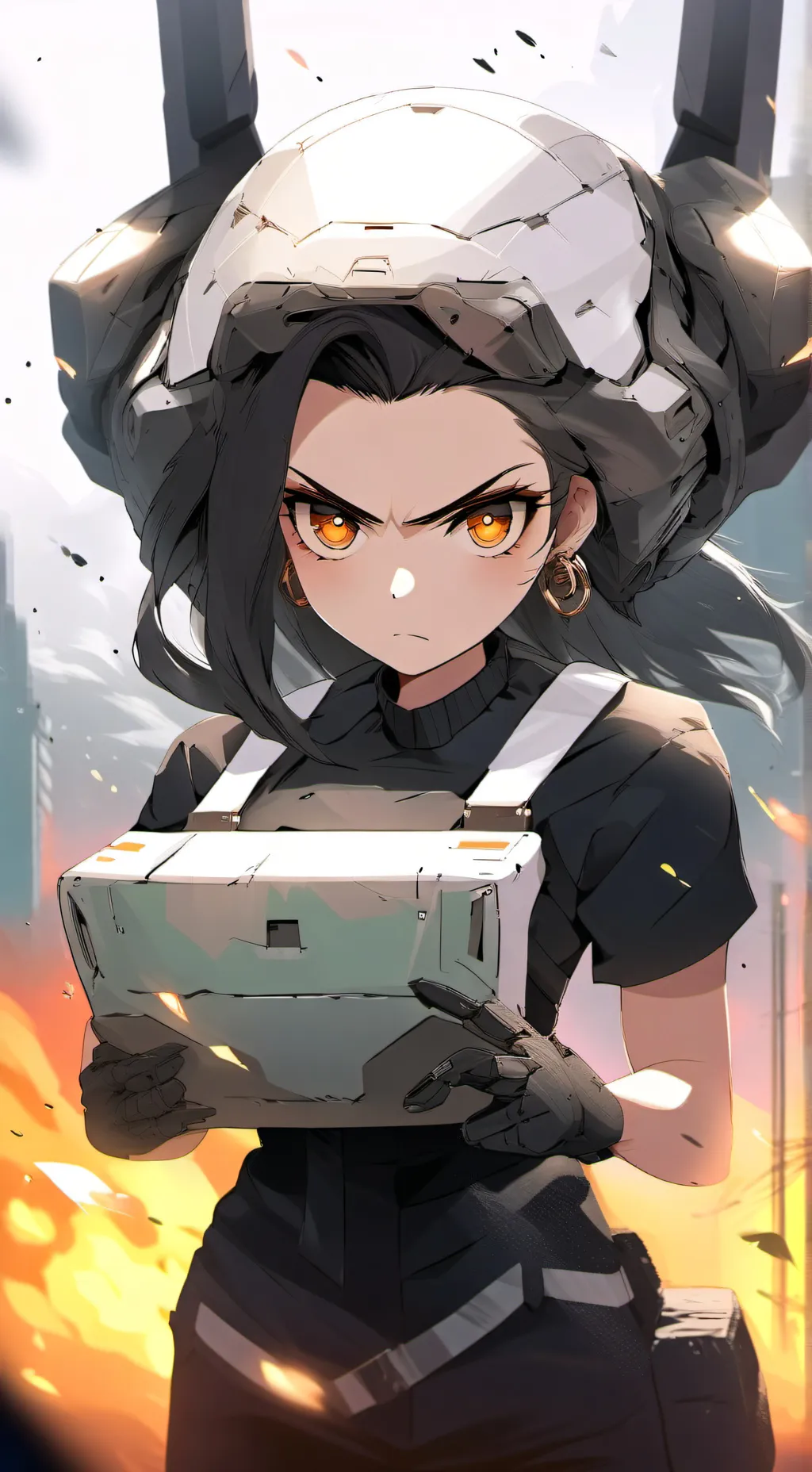 ai character: Cyber Julian background