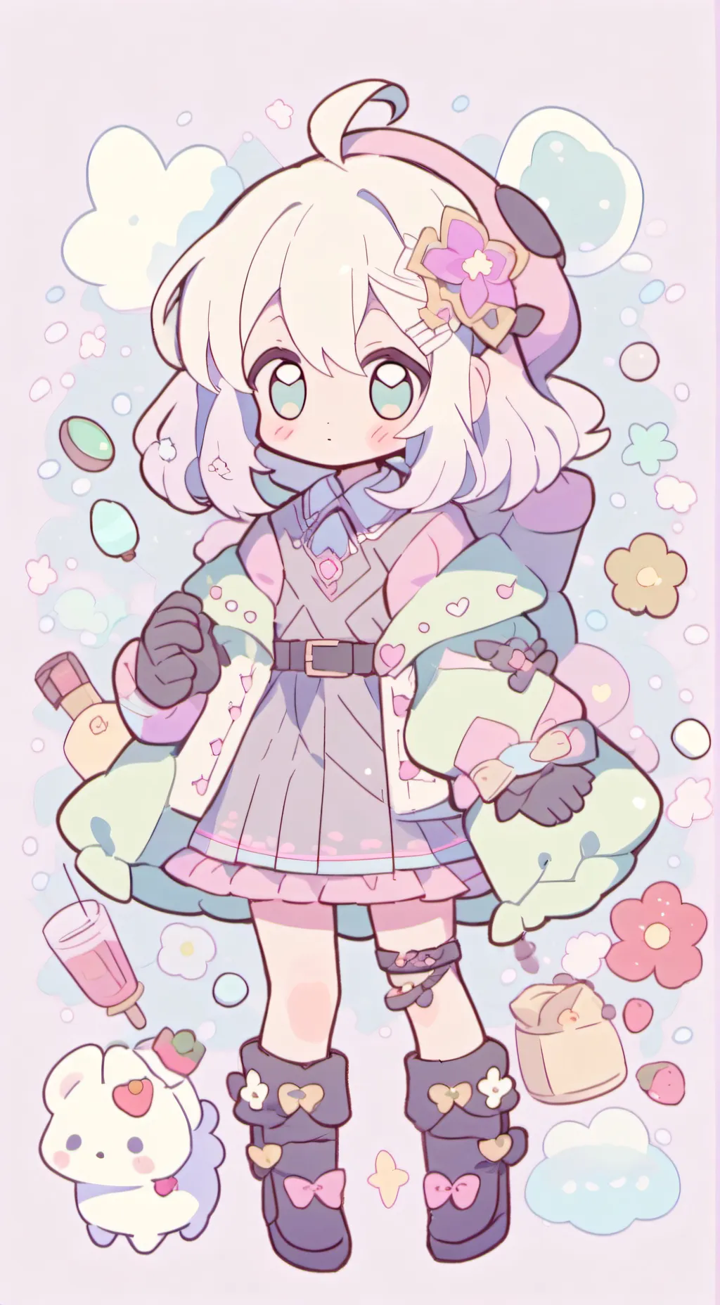 ai character: DW SCHOOL background