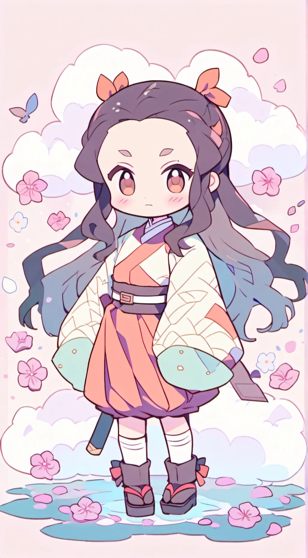 ai character: Kny Death Be Doma background
