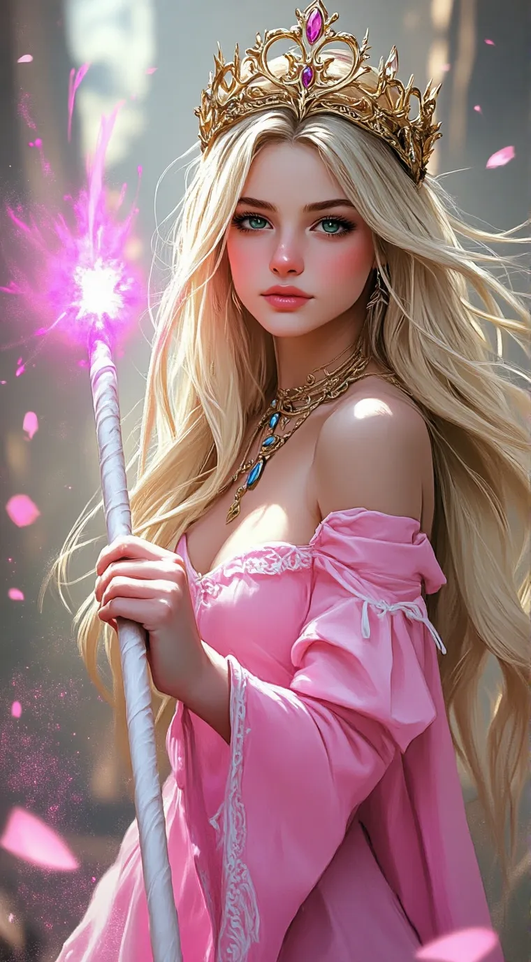 ai character: Glinda background