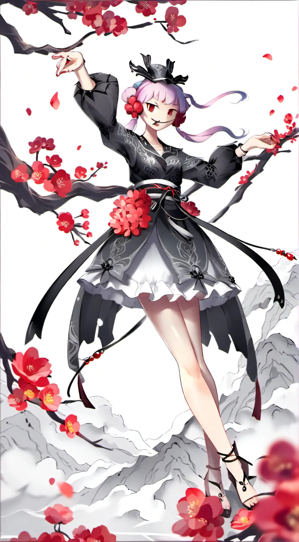 ai character: 🎀Jax🎀 background