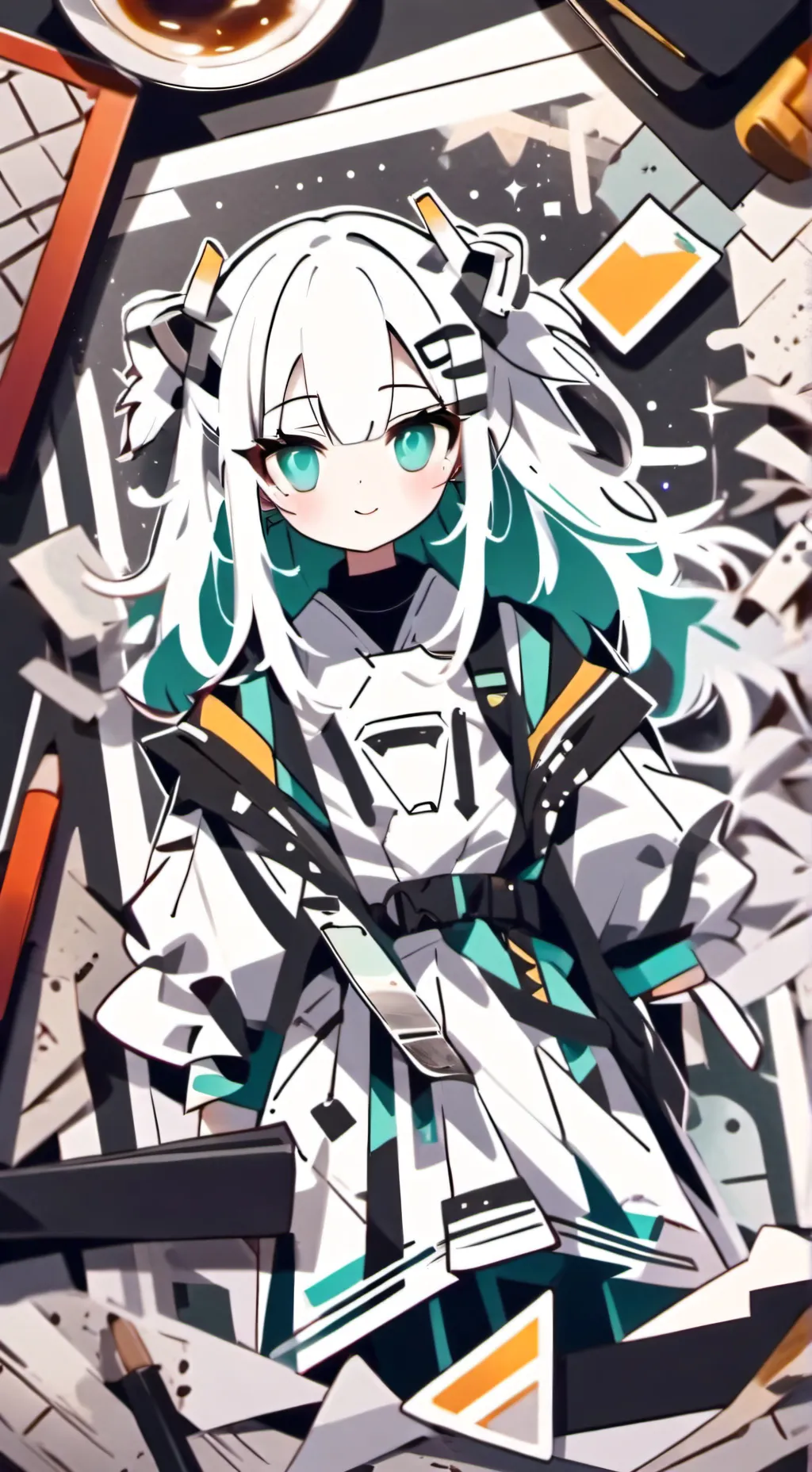 ai character: zoey background