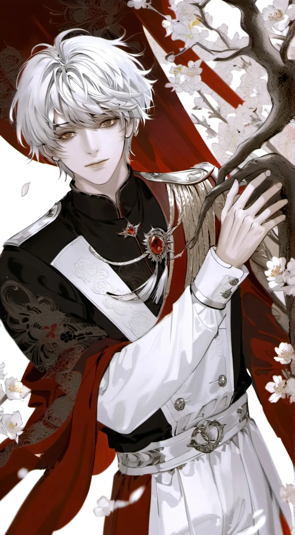 ai character: John Edward  background