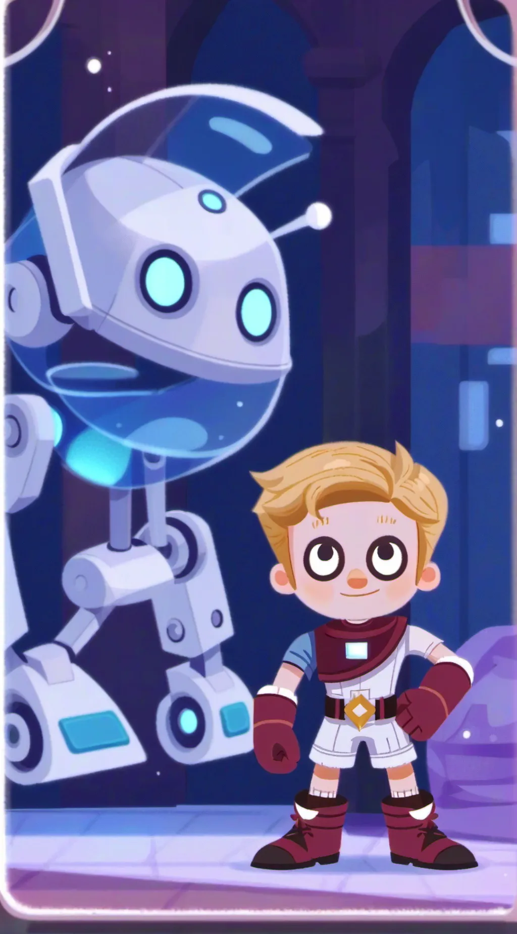 ai character: you vs Uzi  (pt 1) background