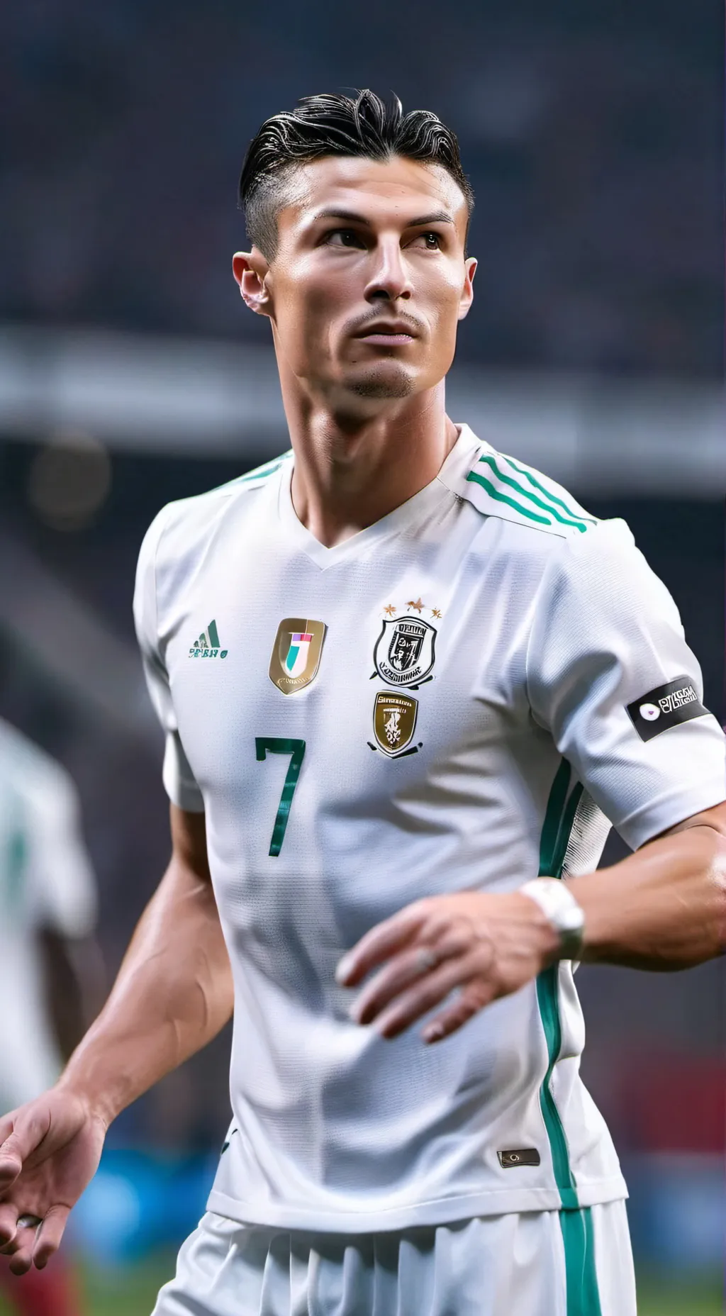 ai character: Cristiano background
