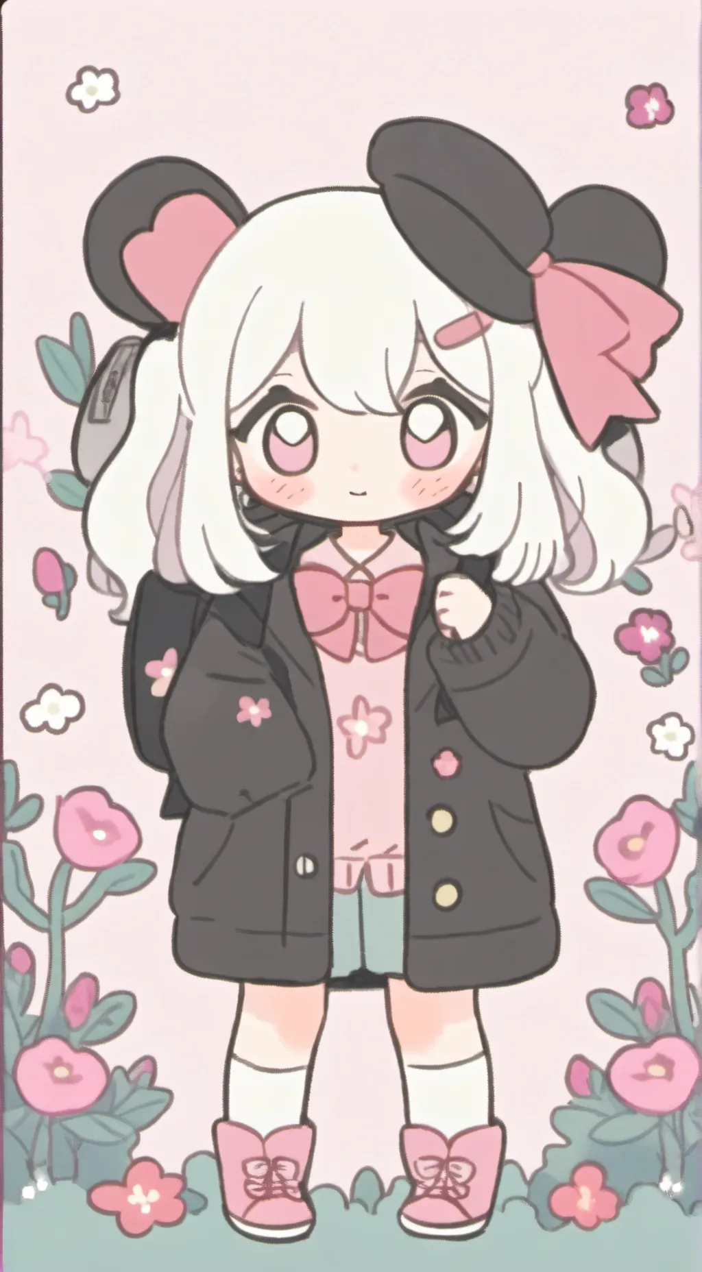 ai character: Catnap vs dog day background