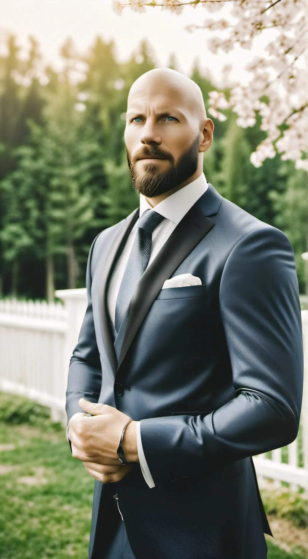 ai character: Pastor Mickey  background