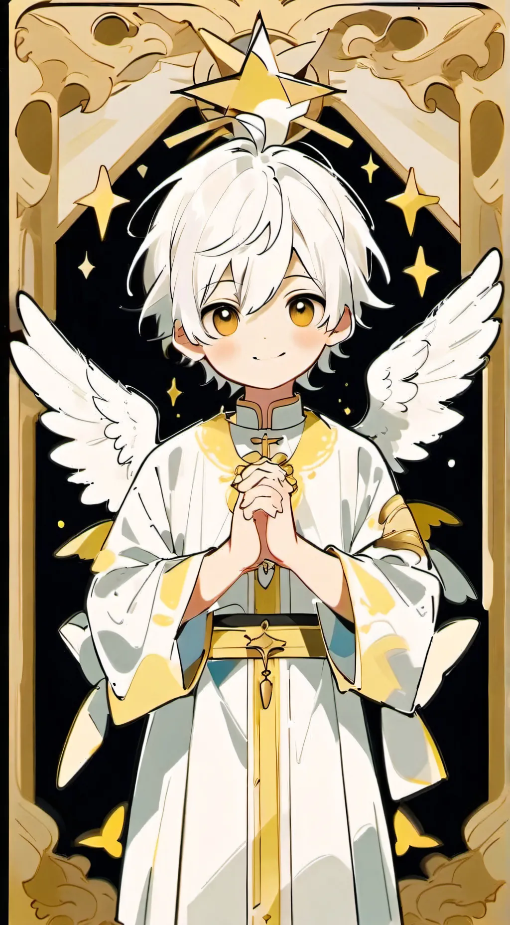 ai character: heromiel  background