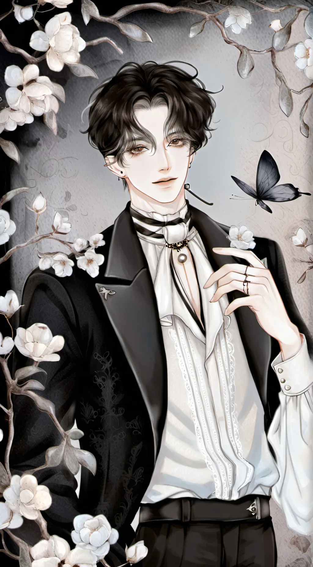 ai character: 🌹🥀Alex🥀🌹 background