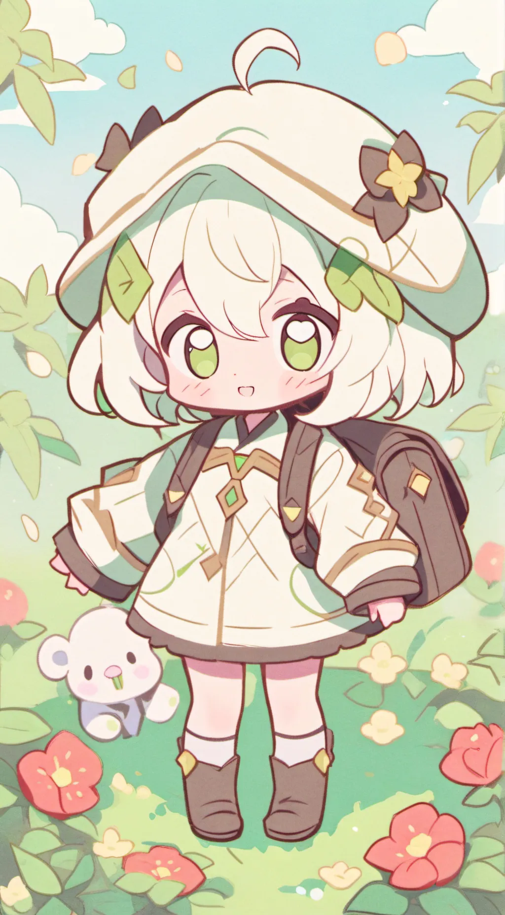 ai character: сестра background