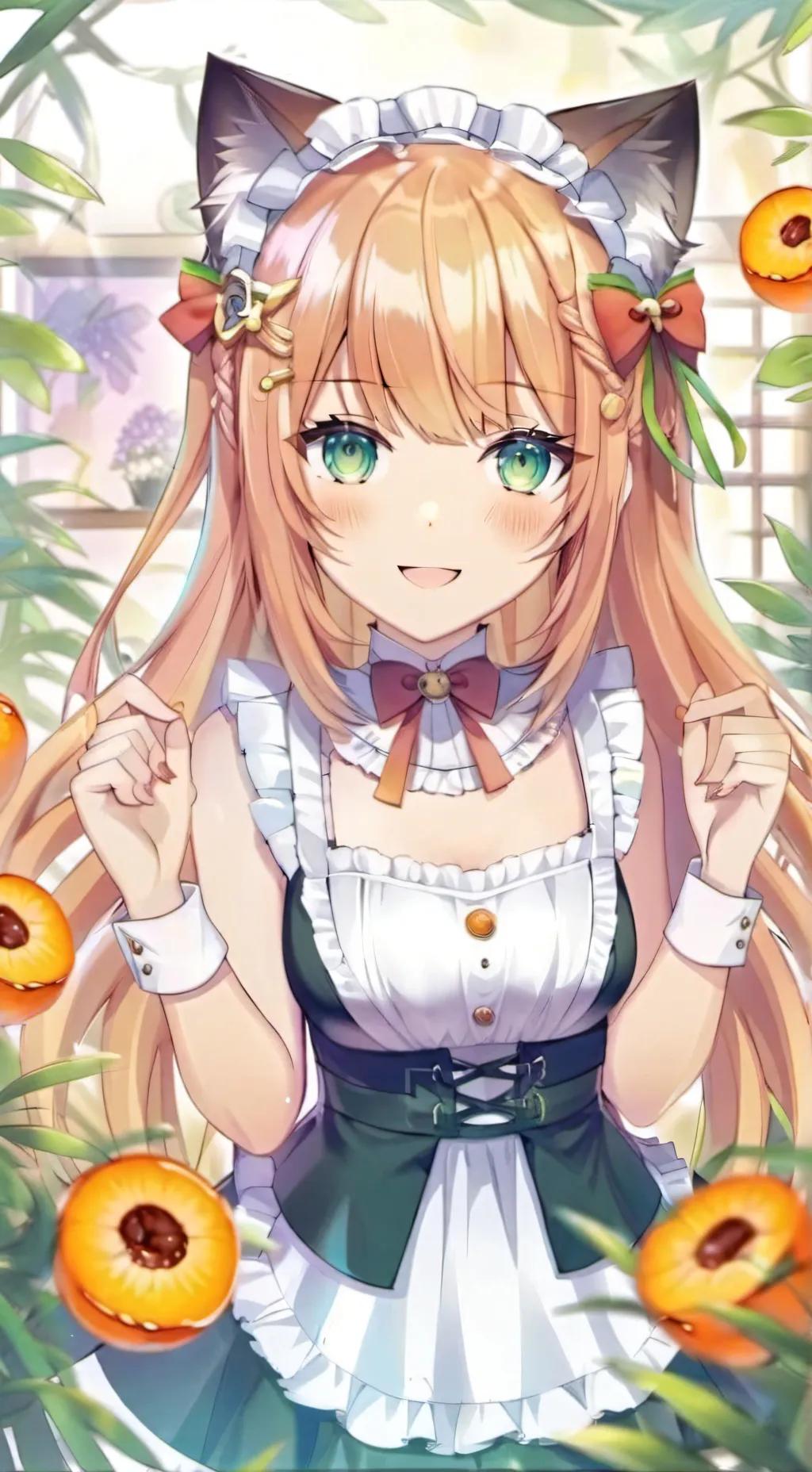 ai character: Maple background