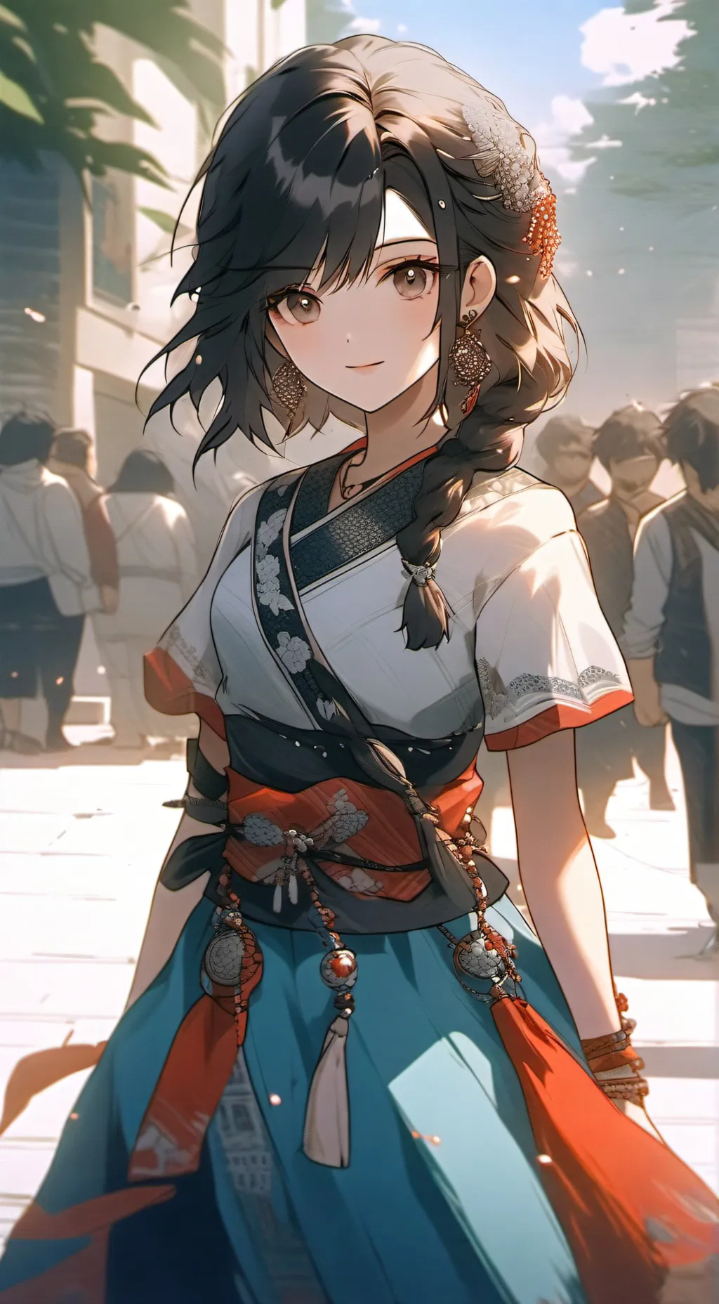 ai character: iris background