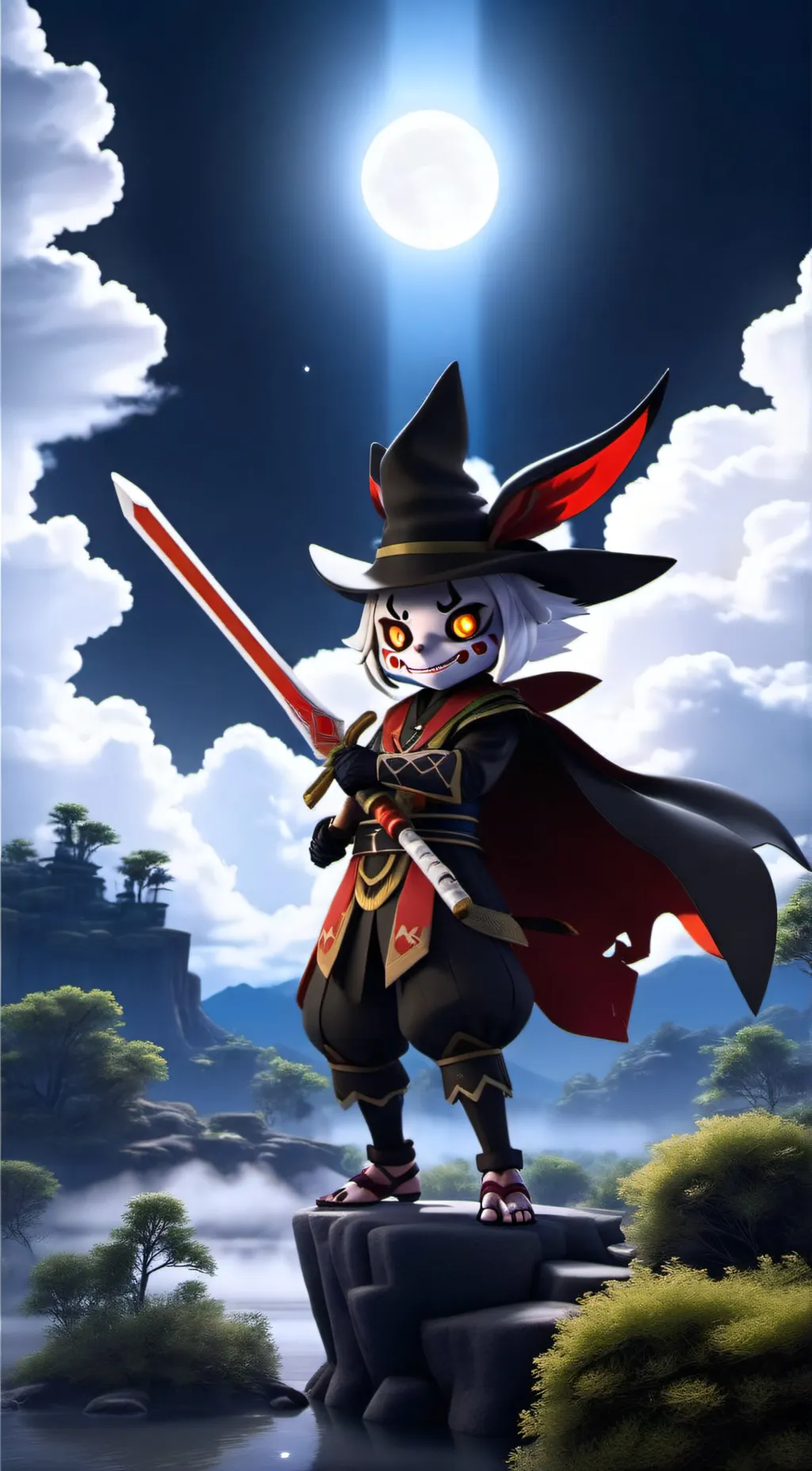 ai character: last breath sans r background