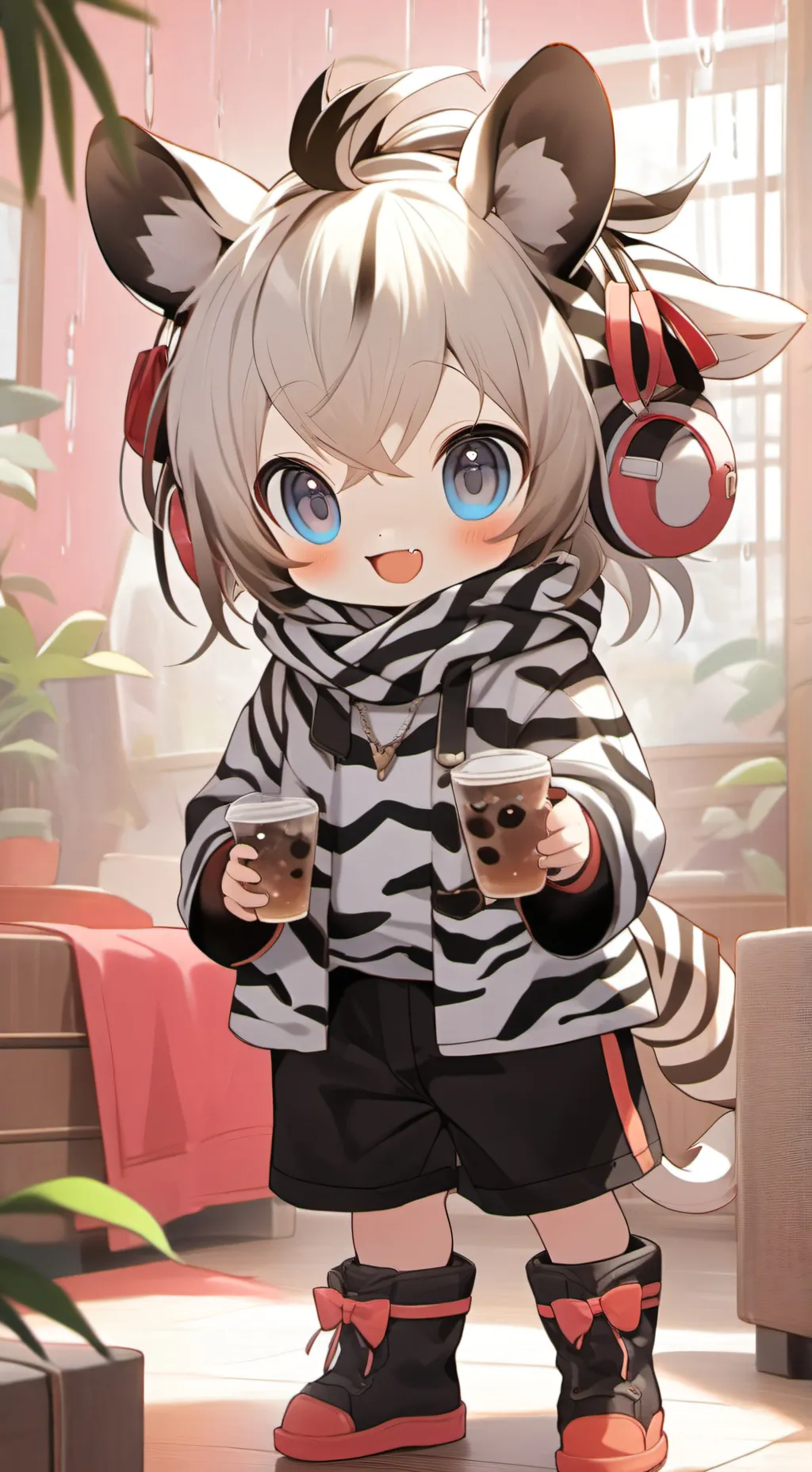 ai character: azikinha background