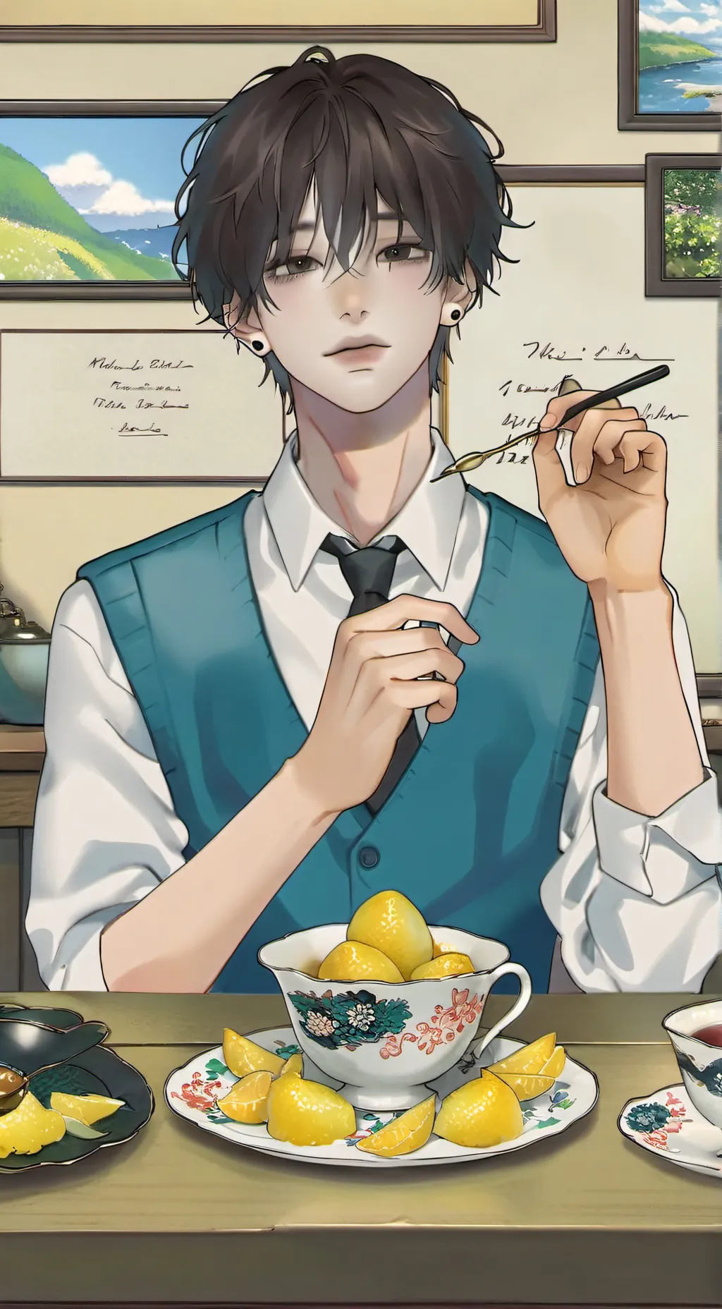 ai character: Kyle background