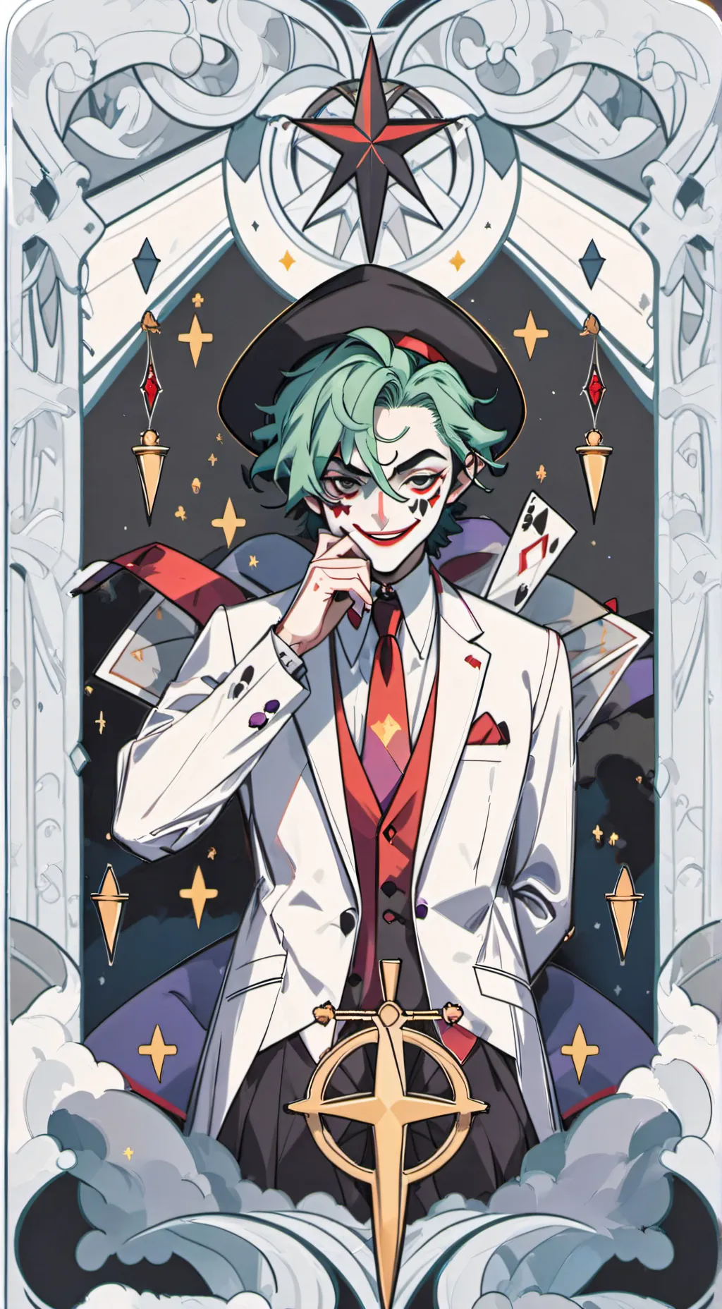 ai character: Joker background