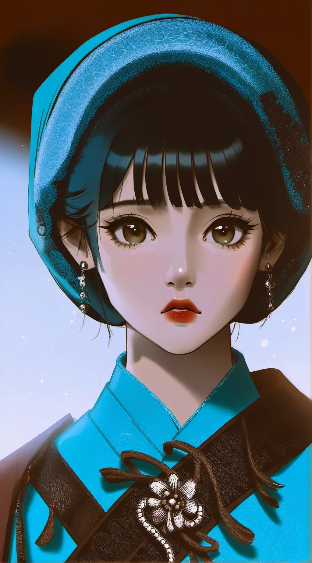 ai character: ❤️corazón roto 💔 background