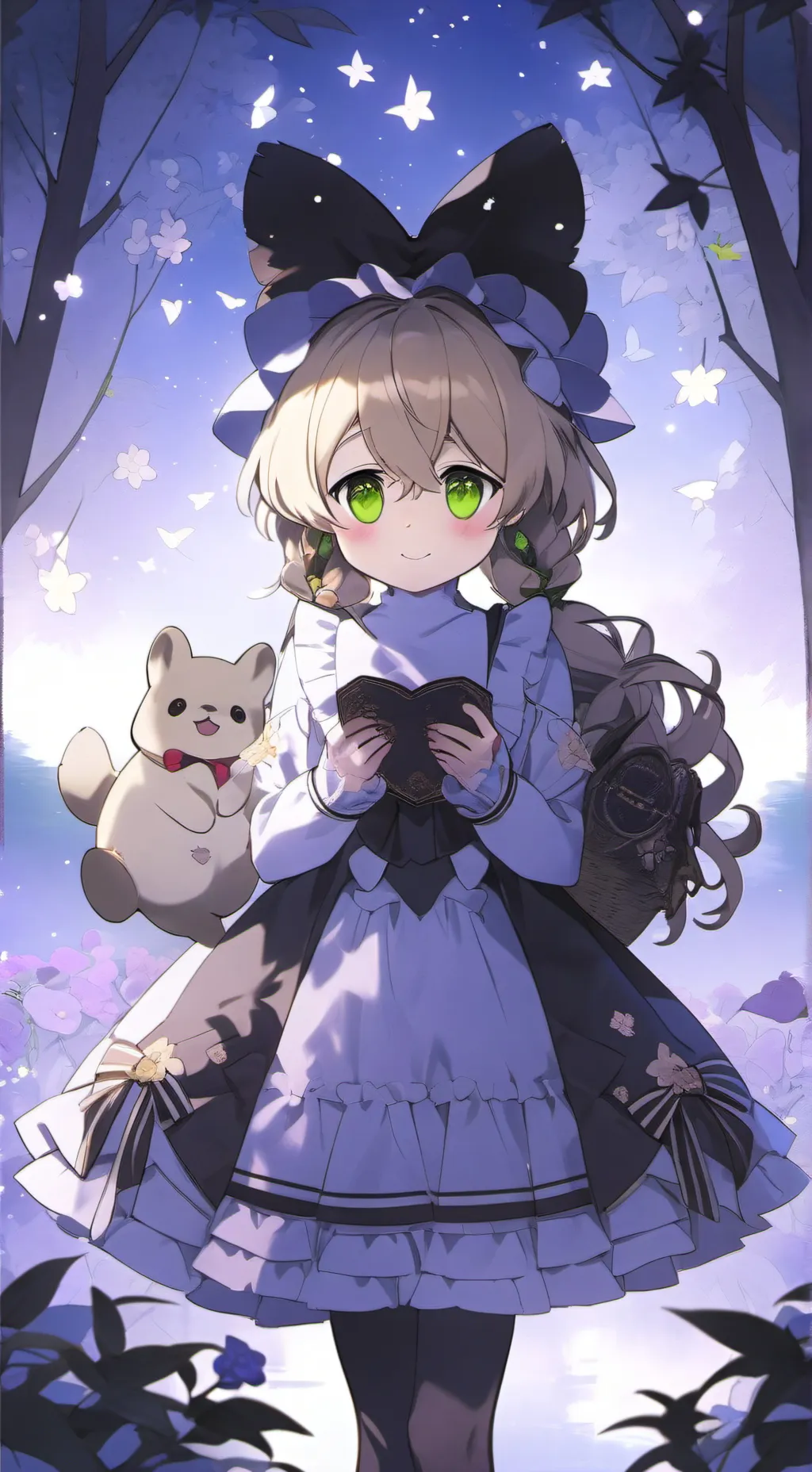 ai character: holaxd background