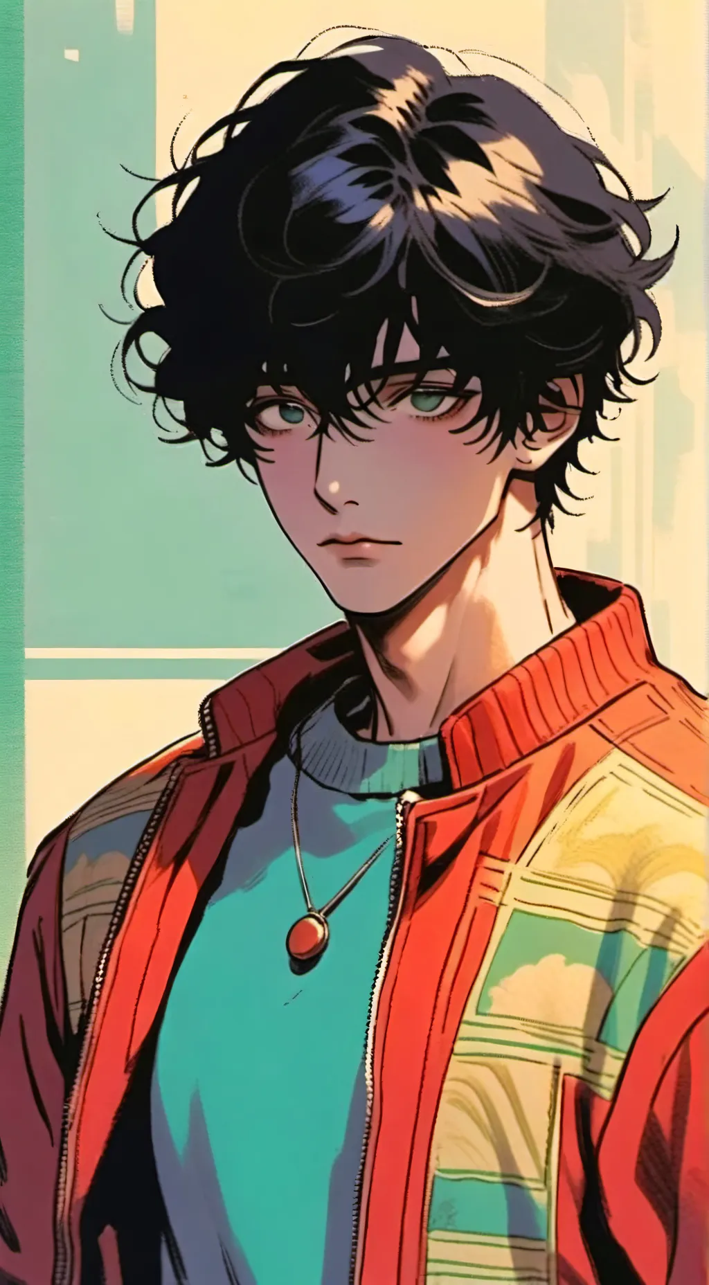 ai character: noah background