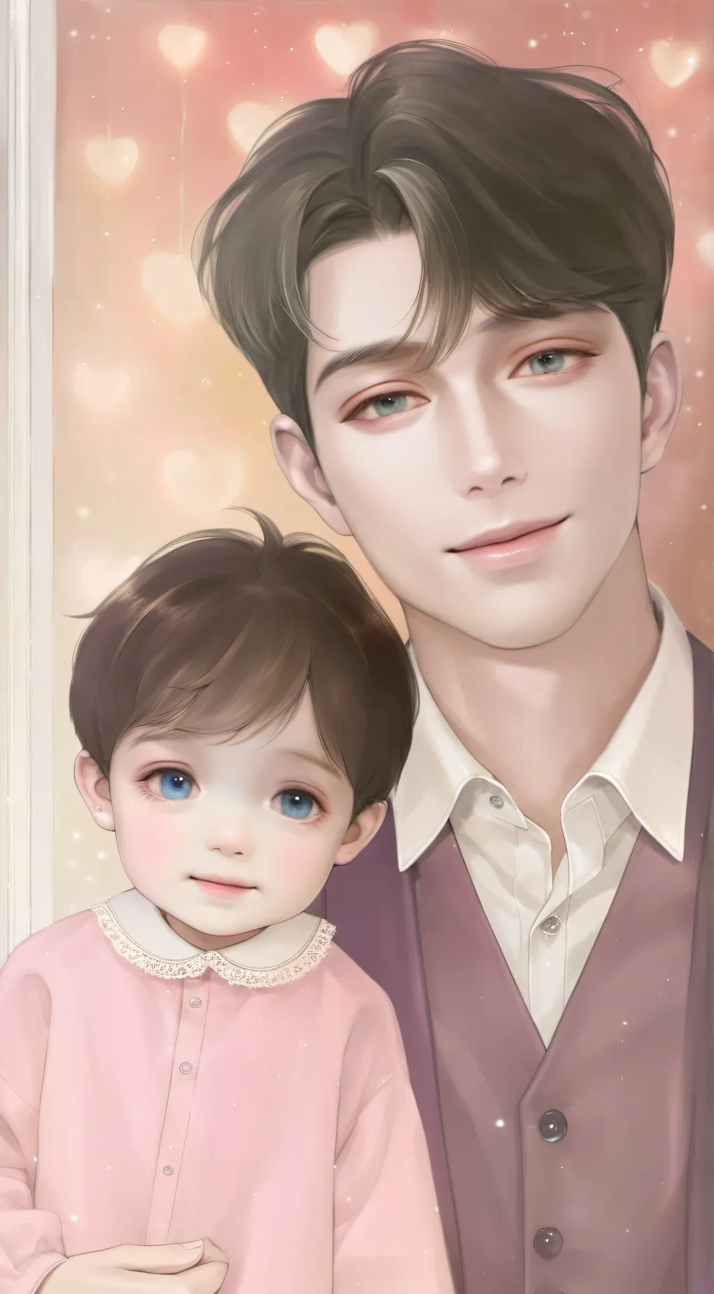 ai character: Husband and Son background