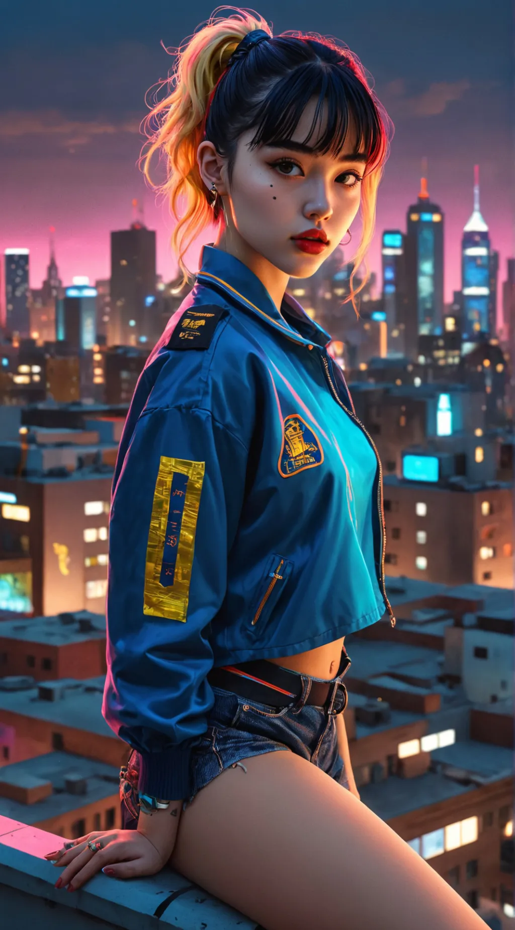 ai character: Felicity 🚭 background