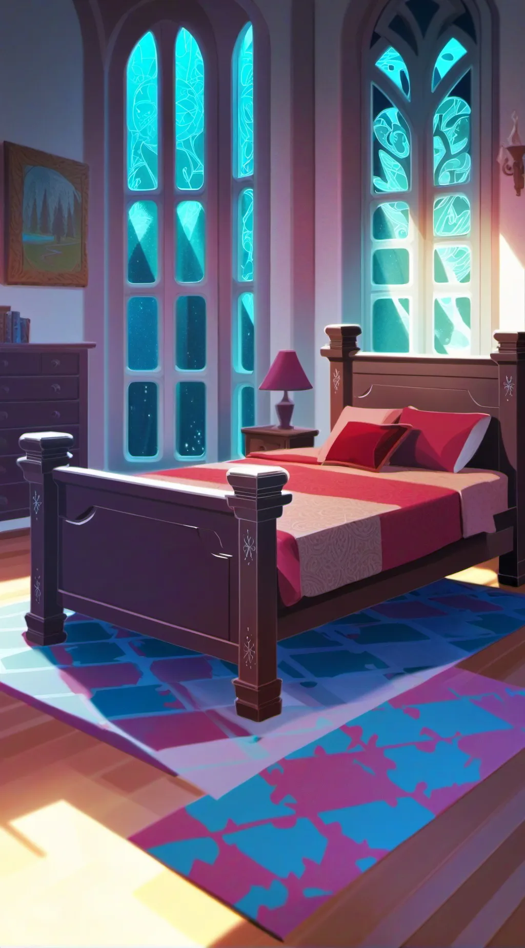 ai character: thanos sleepover background