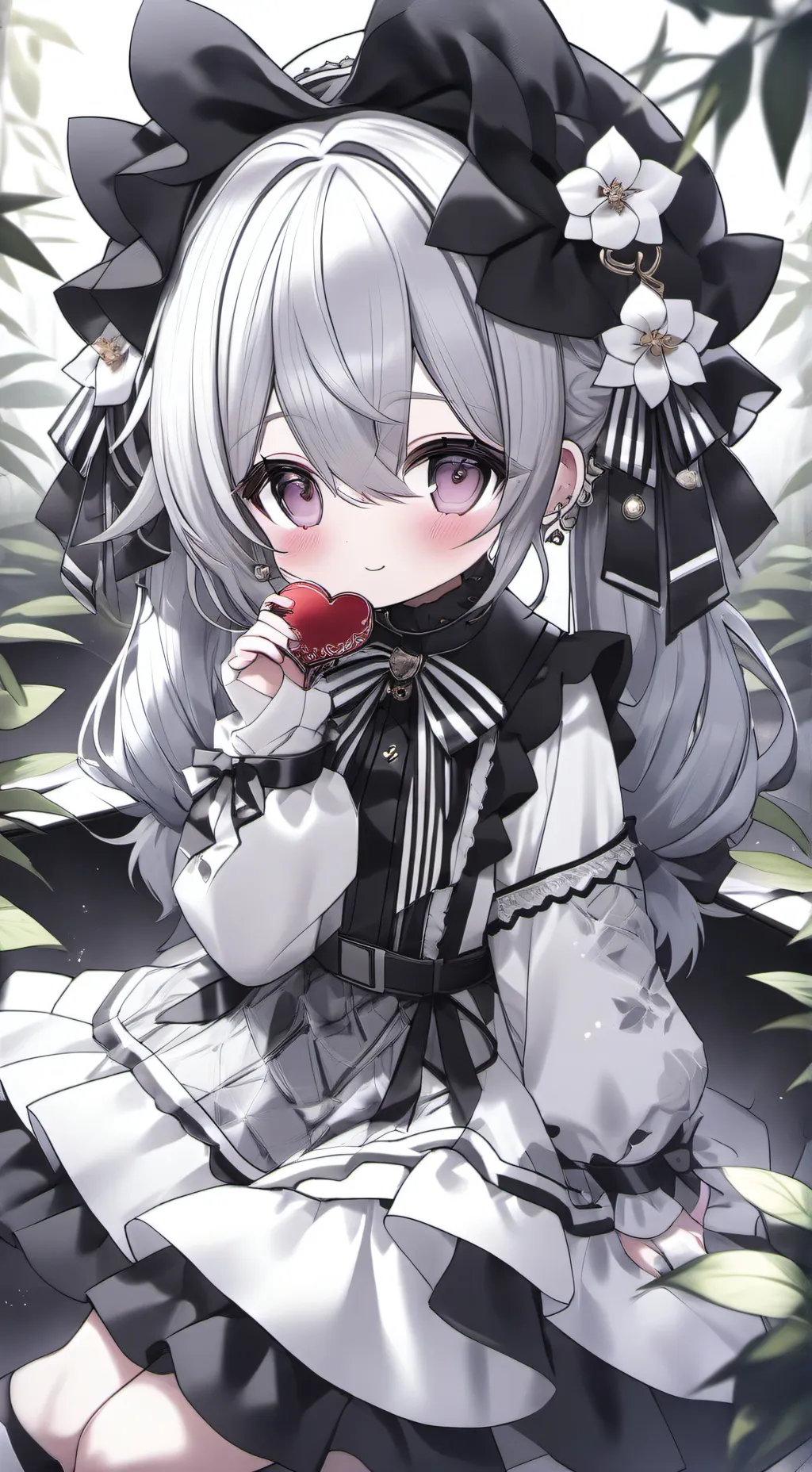 ai character: abby! background