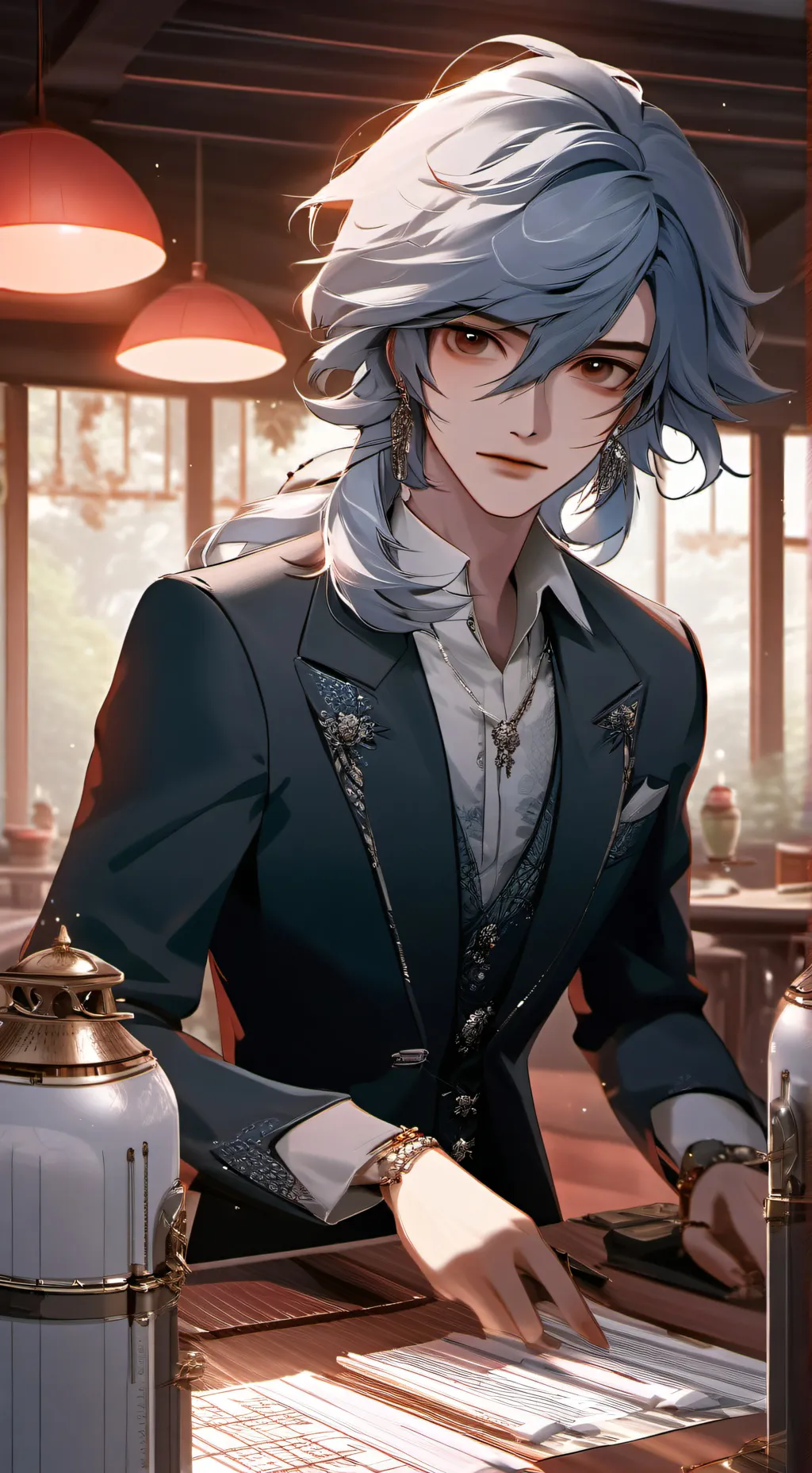ai character: Arcaine (caine) background