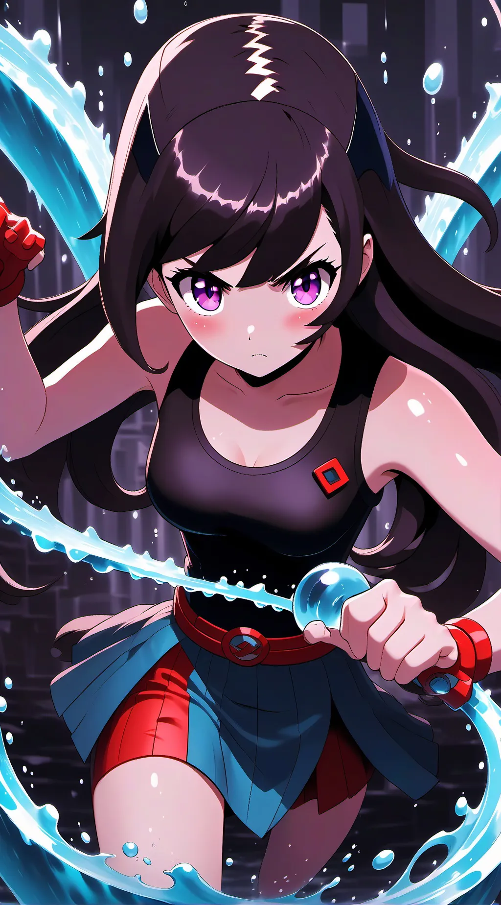 ai character: Tyra  background