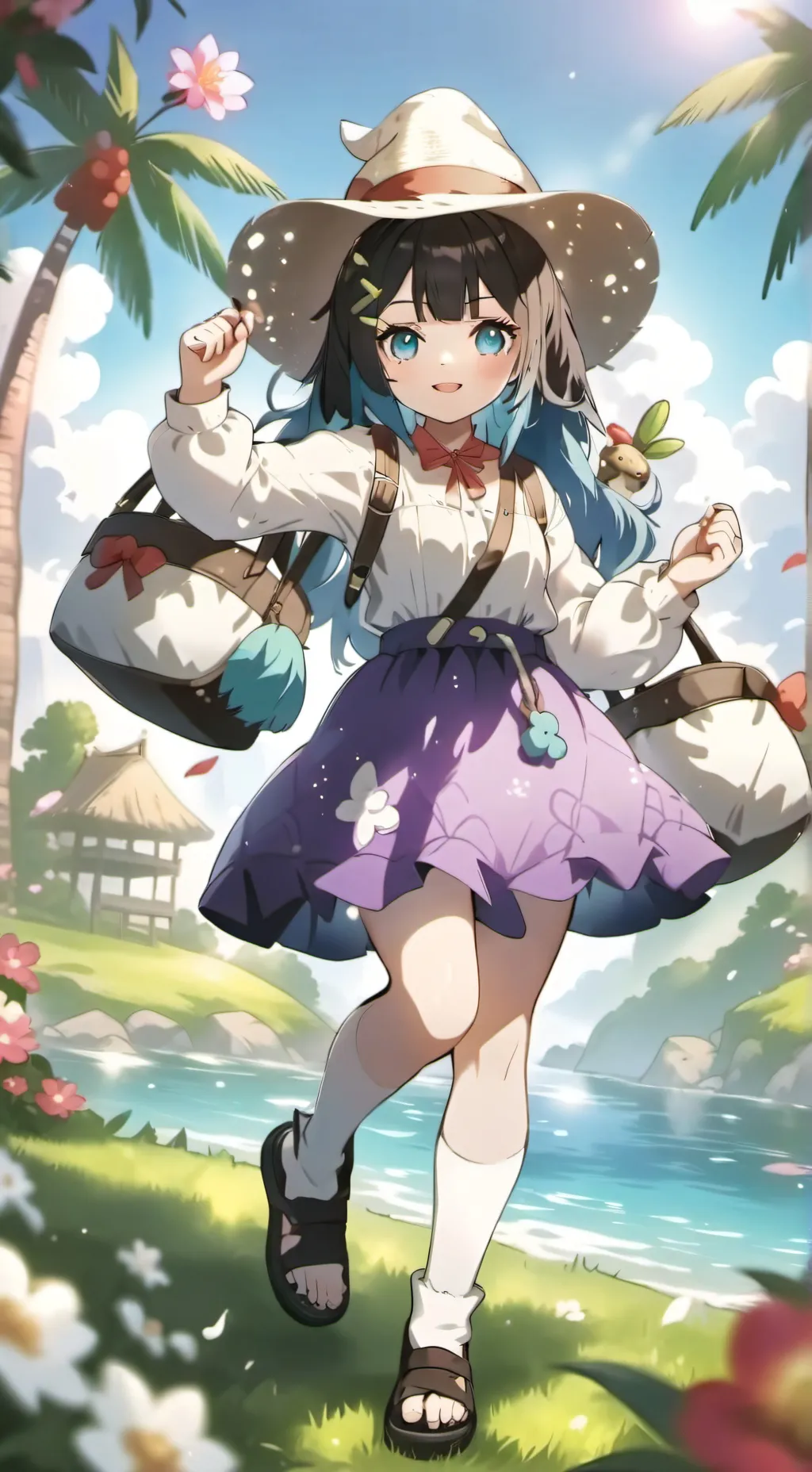 ai character: Julka  background